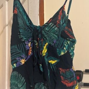 Tropical Print Women's Top
